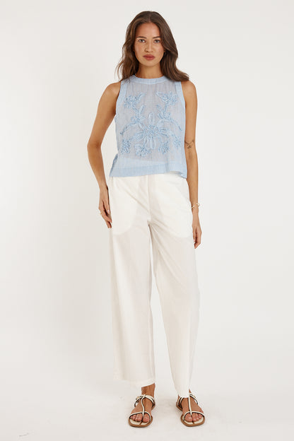 Lucinda Pant White