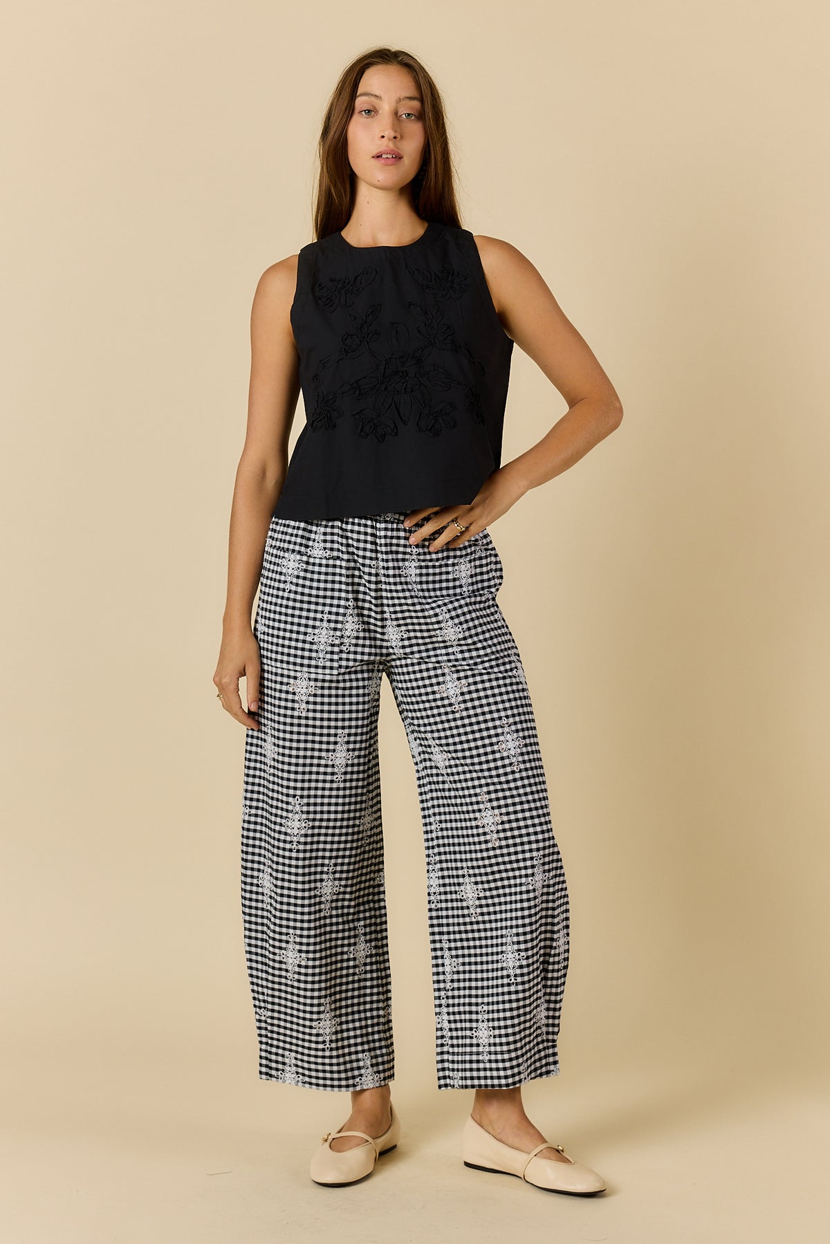 CORNELLI TOP BLACK