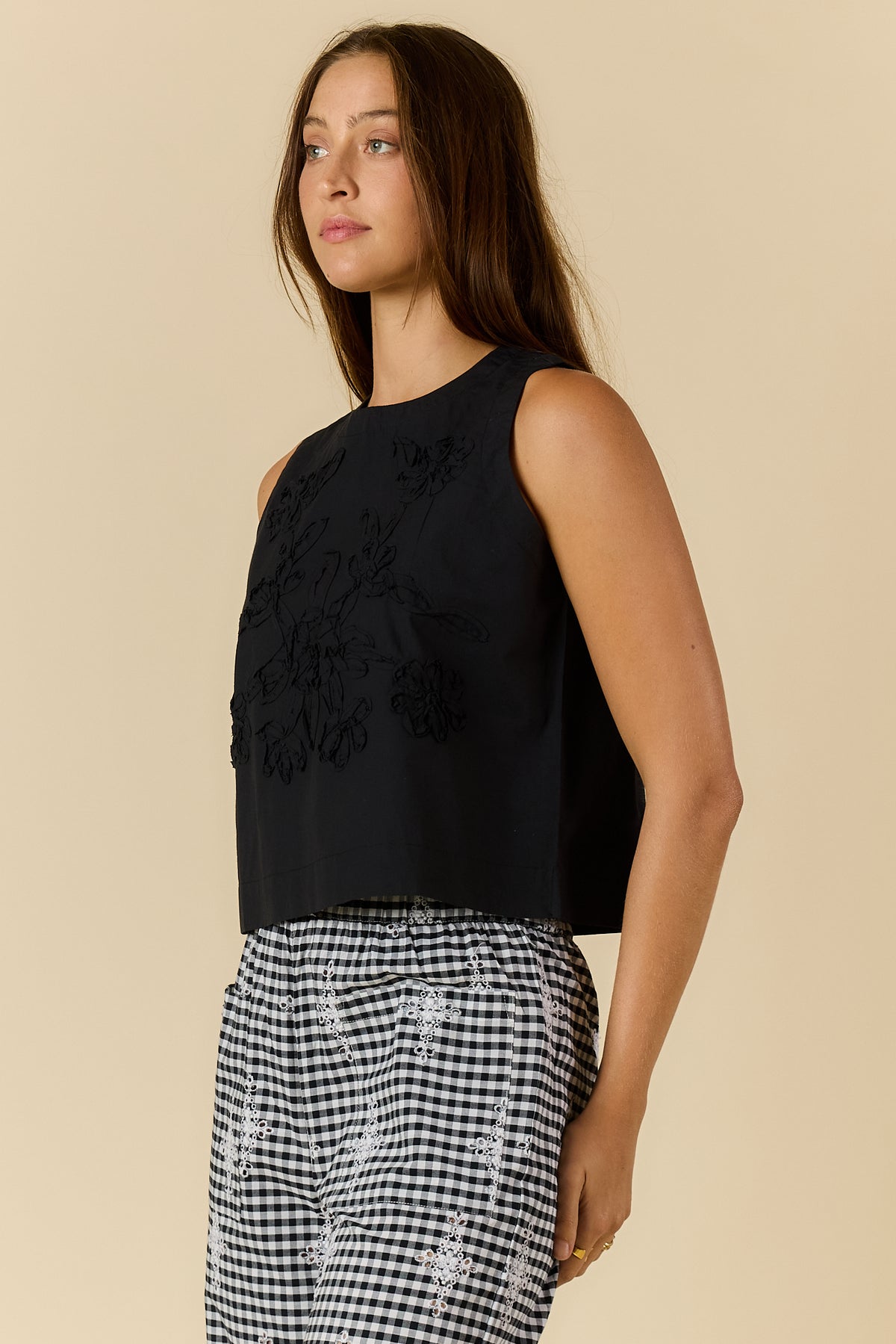 CORNELLI TOP BLACK