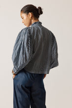 Load image into Gallery viewer, Countryside Frill Top Navy
