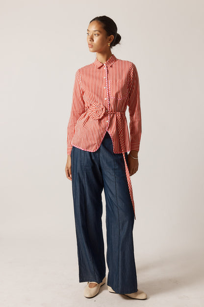 Countryside Rose Top Red
