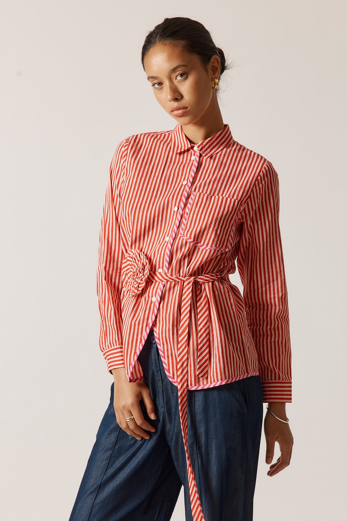 Countryside Rose Top Red