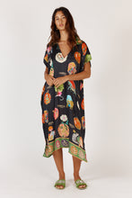 Load image into Gallery viewer, Down Under Kaftan Black
