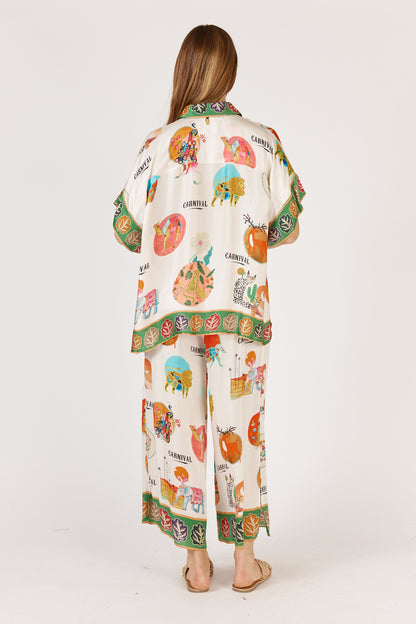 Down Under Pant White