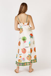 Down Under Sundress White
