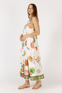 Down Under Sundress White