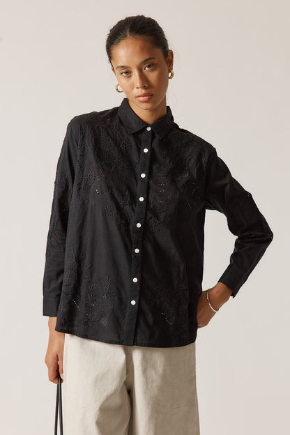 Driftwood Shirt Black