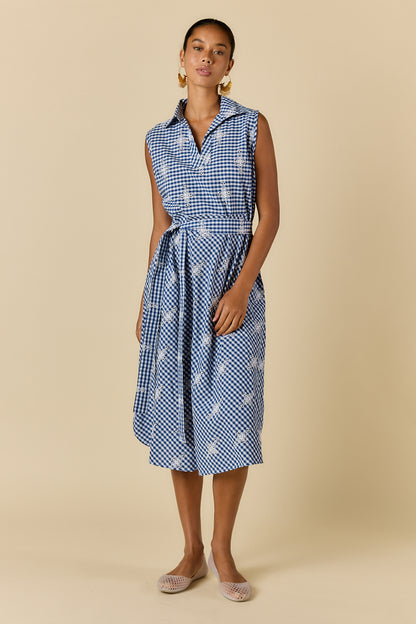 Ellie-Ray Dress Blue