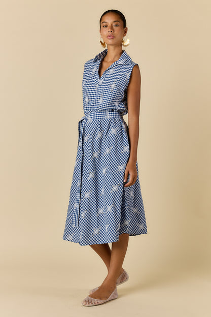Ellie-Ray Dress Blue