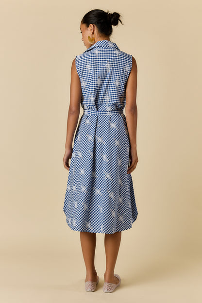 Ellie-Ray Dress Blue