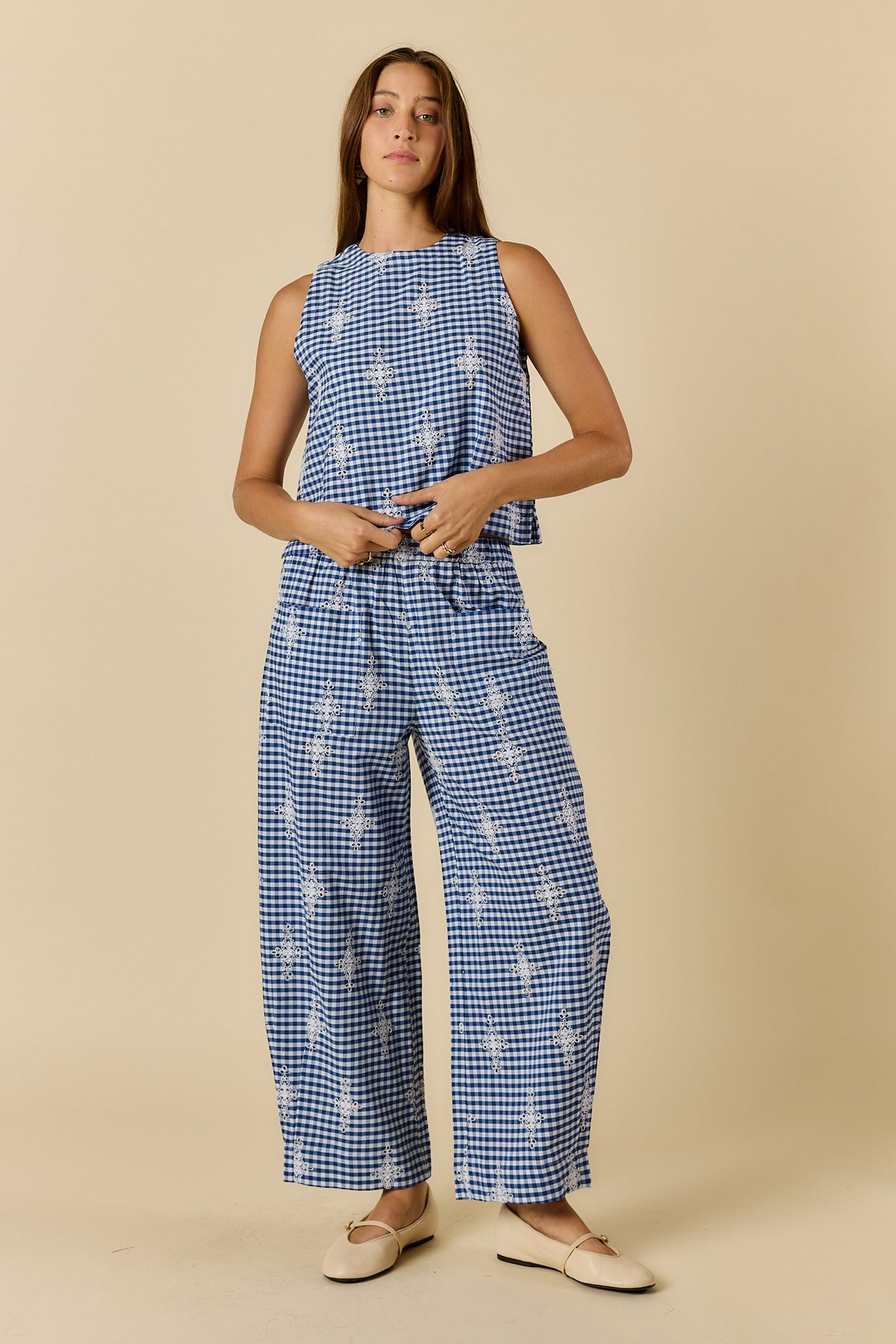Ellie-Ray Tank Blue
