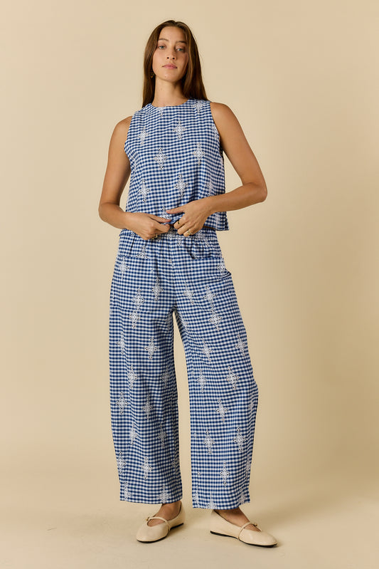 Ellie-Ray Tank Blue