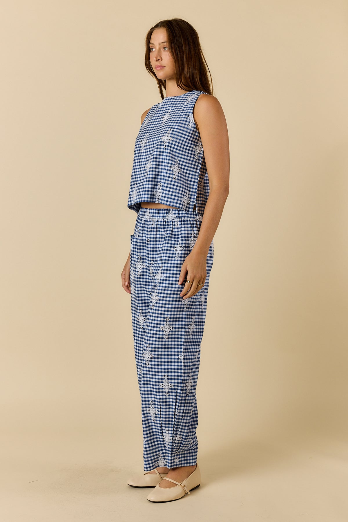 Ellie-Ray Tank Blue