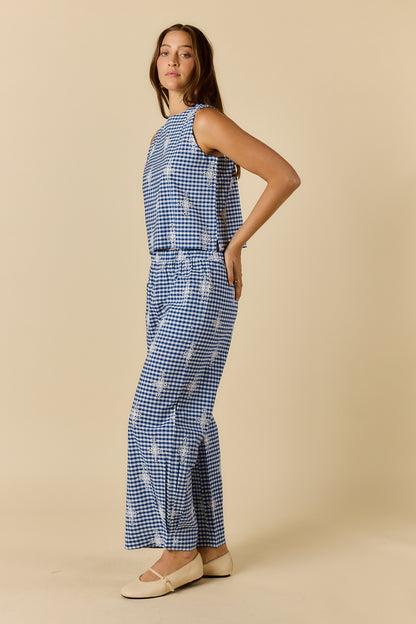 Ellie-Ray Tank Blue