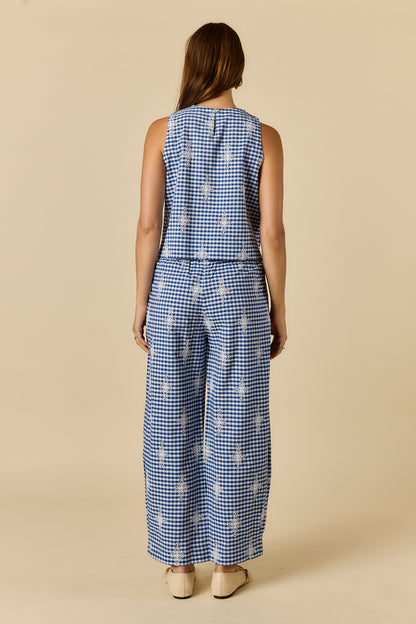 Ellie-Ray Tank Blue