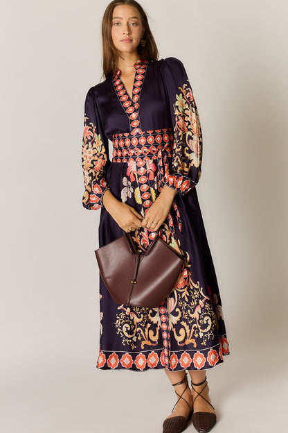 GAZTE MAXI BURGUNDY