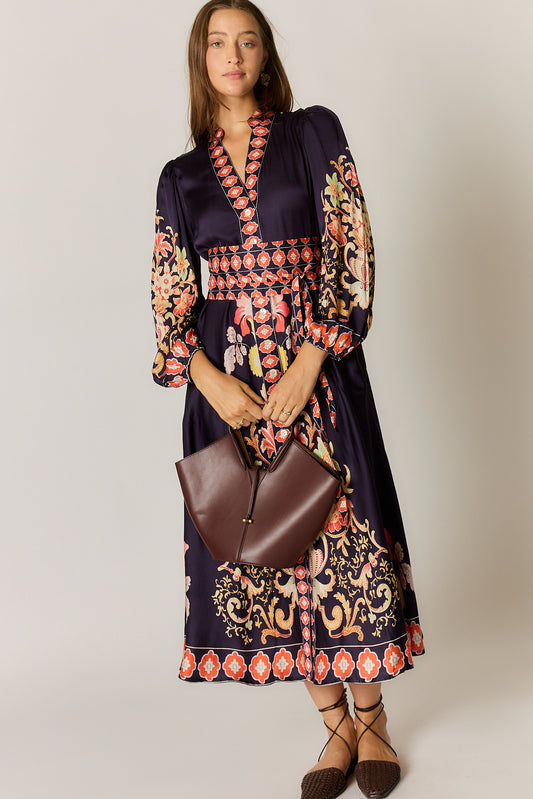 GAZTE MAXI BURGUNDY
