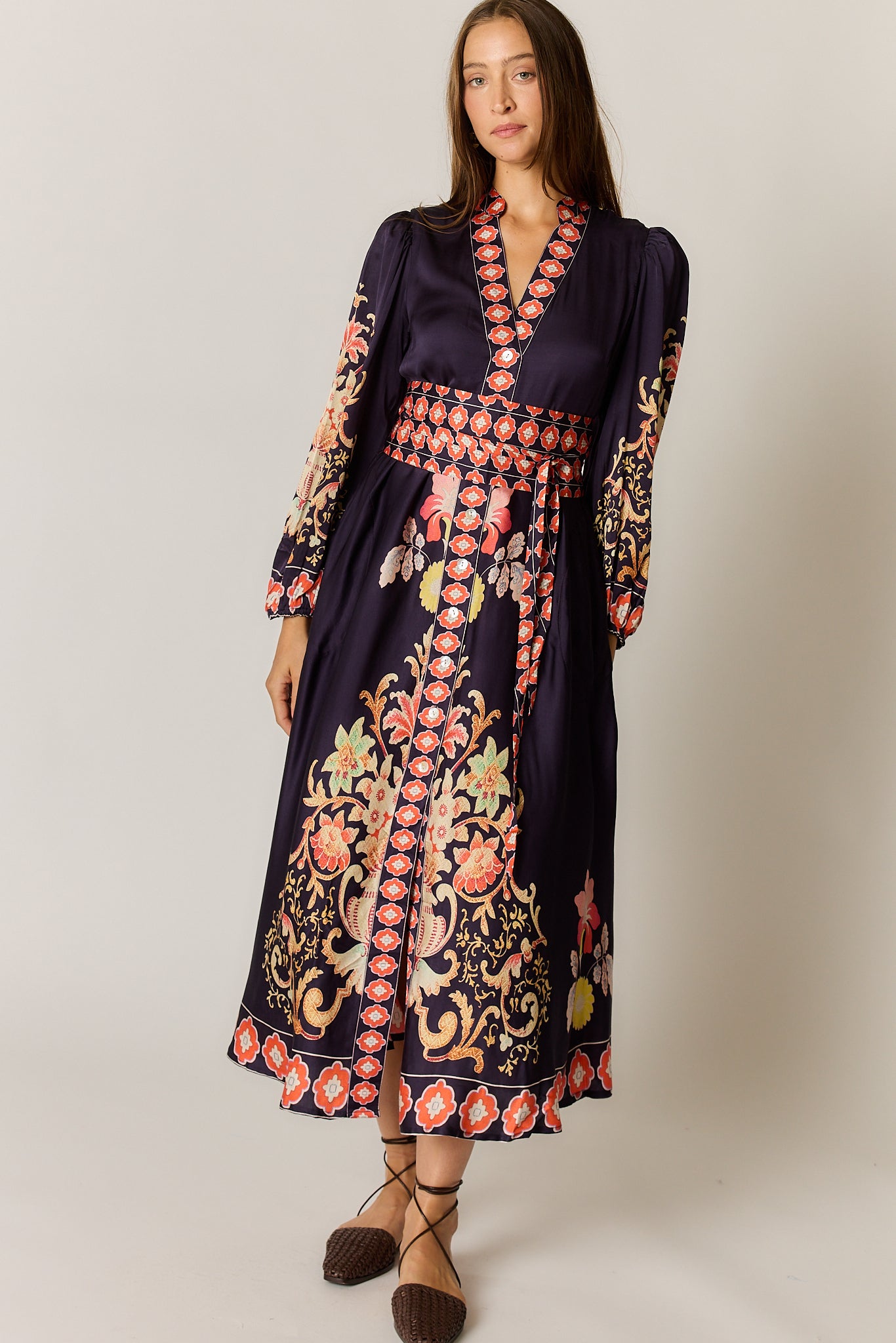 GAZTE MAXI BURGUNDY