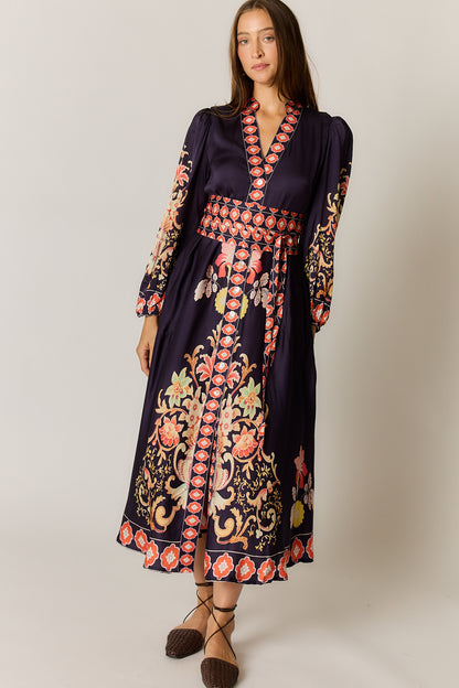 GAZTE MAXI BURGUNDY