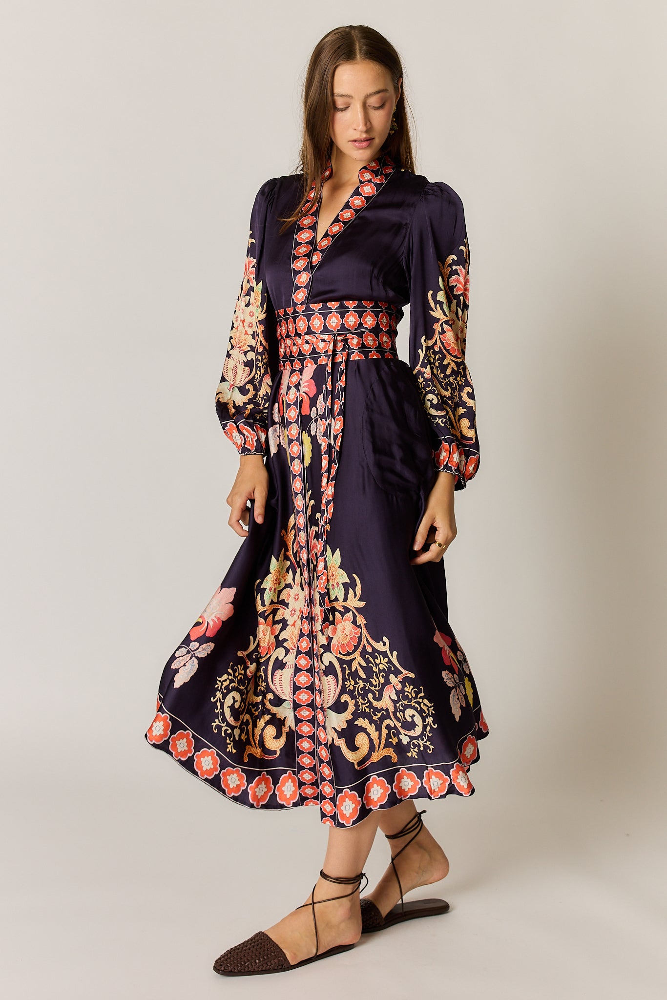 GAZTE MAXI BURGUNDY