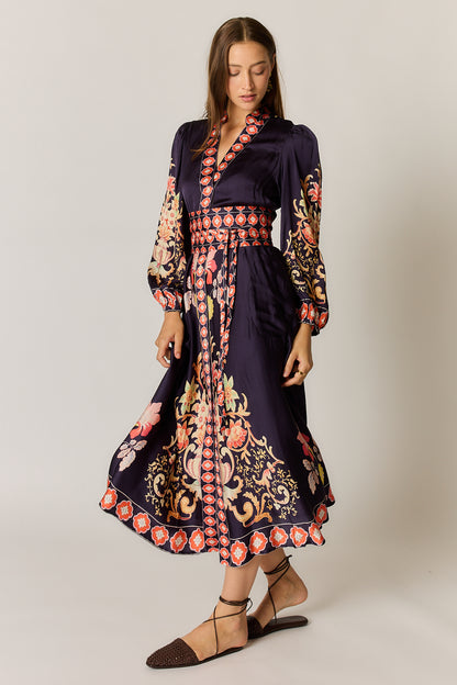 GAZTE MAXI BURGUNDY