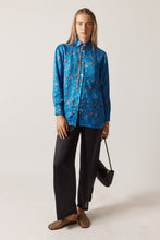 Load image into Gallery viewer, Howdy Cowgirl Shirt Blue
