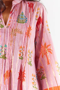 Iraj Kaftan Pink