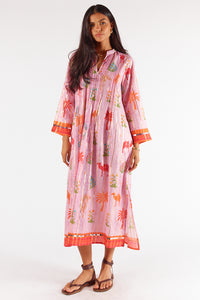 Iraj Kaftan Pink