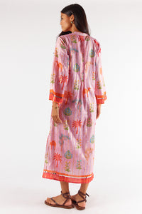 Iraj Kaftan Pink