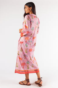 Iraj Kaftan Pink