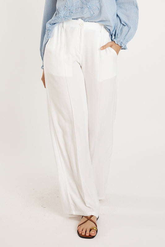 Lucinda Pant White