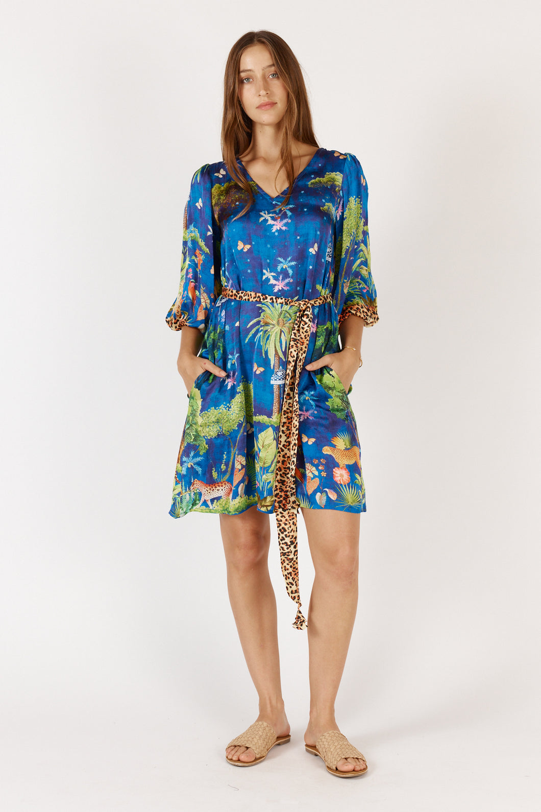 Mataram Dress Navy