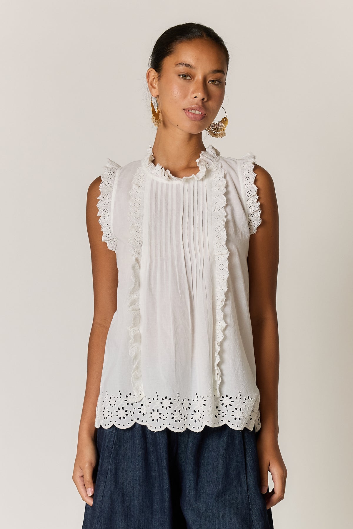 Matilda Top White