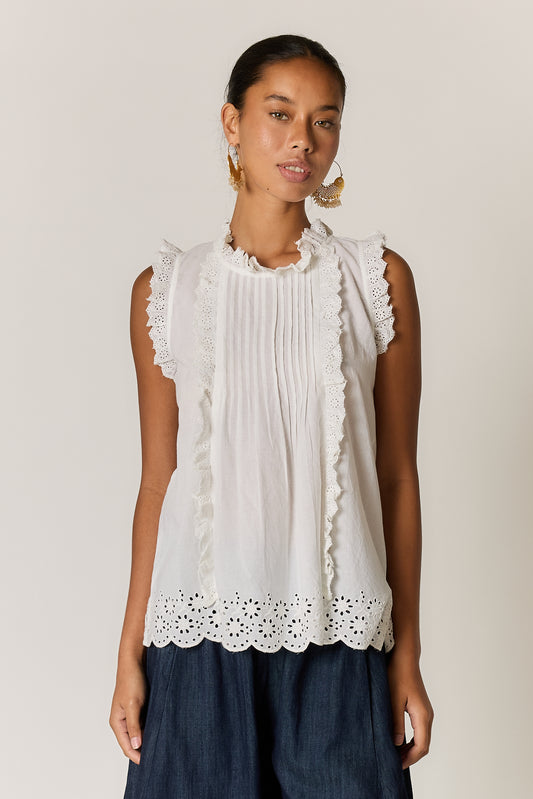 Matilda Top White