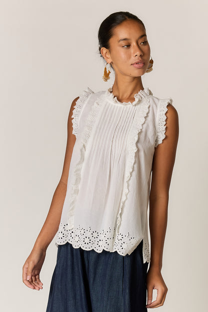 Matilda Top White
