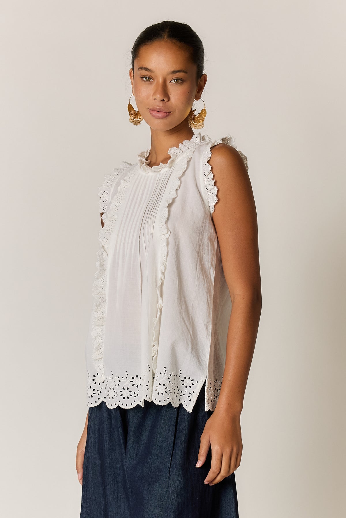Matilda Top White