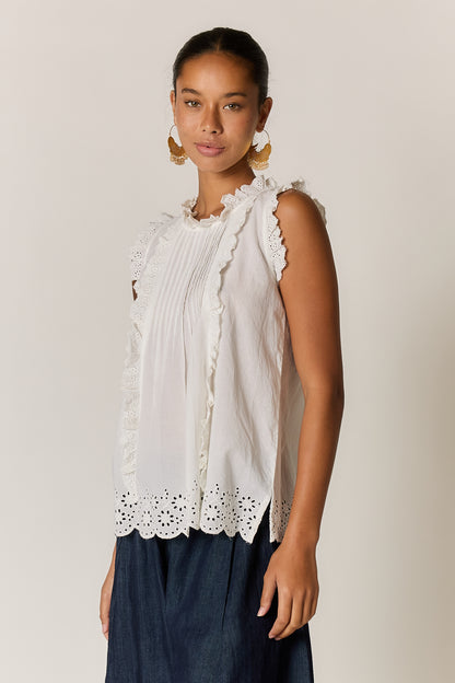 Matilda Top White