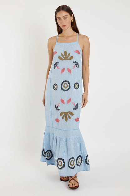 Monoki Dress Chambray