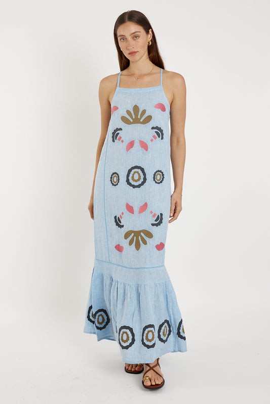 Monoki Dress Chambray