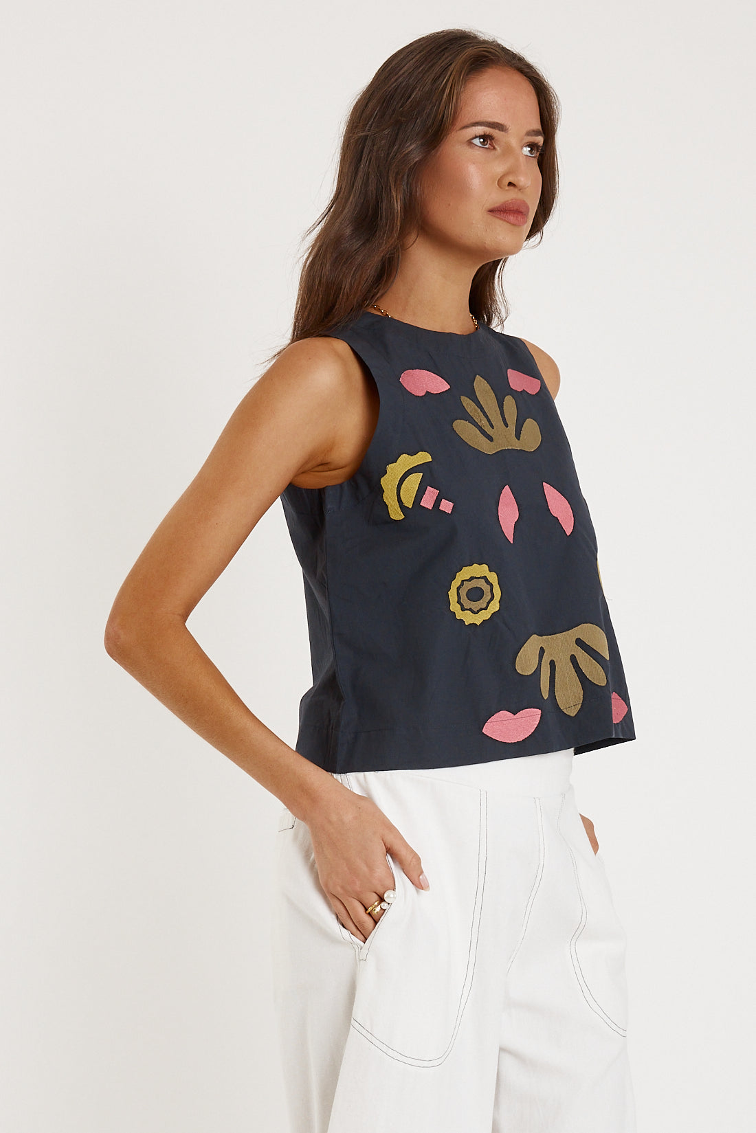 Monoki Tank Black