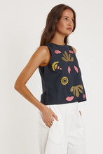 Load image into Gallery viewer, Monoki Tank Black
