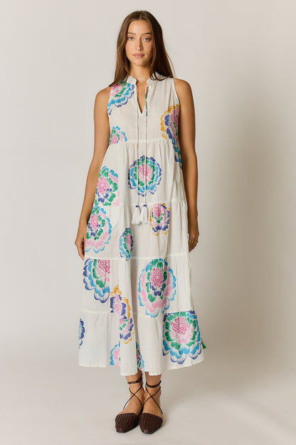 Neon Fleur Maxi White