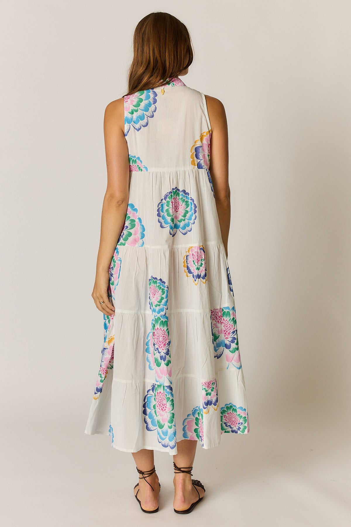 Neon Fleur Maxi White
