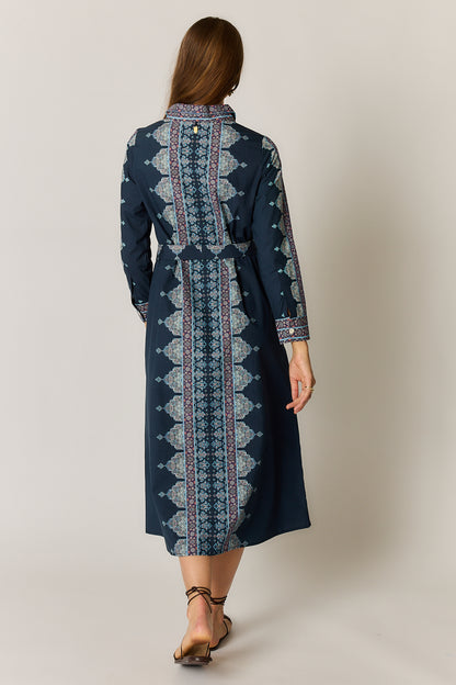 PAOLINA DRESS NAVY