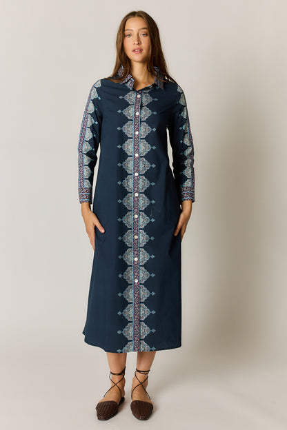 PAOLINA DRESS NAVY