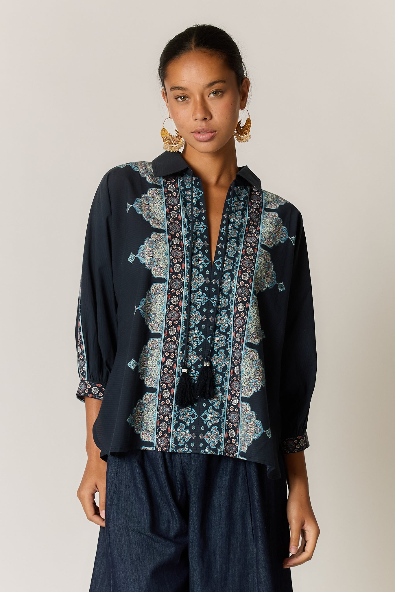 PAOLINA SHIRT NAVY