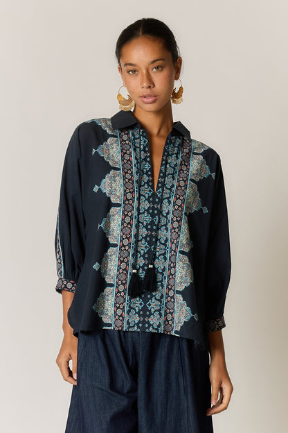 PAOLINA SHIRT NAVY