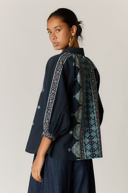 PAOLINA SHIRT NAVY