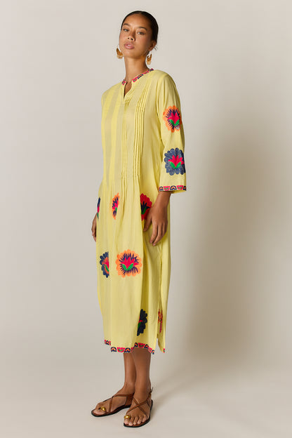Posey Kaftan Lemon