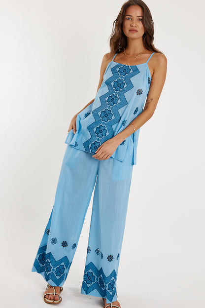 Ravello Pant Blue